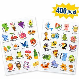 400ct Fun/Positive Stickers for Kids
